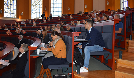 Photo of participants in auditorium